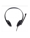 Gembird słuchawki stereofoniczne MHS-002 z mikrofonem, czarne - nr 13