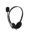 Gembird słuchawki stereofoniczne z mikrofonem i regulacją głośności, czarne - nr 1