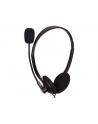 Gembird słuchawki stereofoniczne z mikrofonem i regulacją głośności, czarne - nr 2