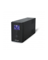 UPS Energenie-Gembird Line-Interactive,1200VA,3xIEC,2xSchuko 230V,USB,RJ11,LCD - nr 7