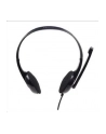 Gembird słuchawki stereofoniczne MHS-002 z mikrofonem, czarne - nr 24