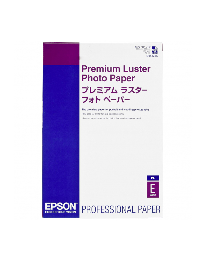 PREMIUM LUSTER PHOTO PAPER (250)A3 główny