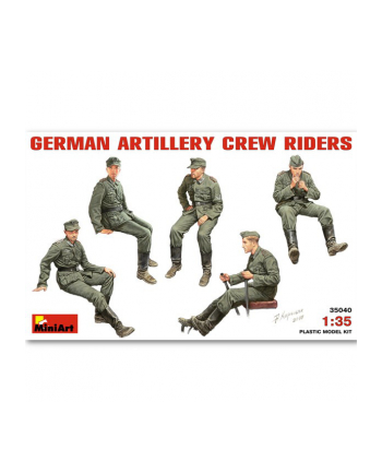 MINIART German Artillery crew riders
