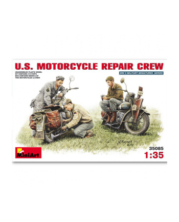 MINIART Motorcycle repair crew