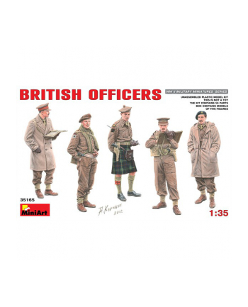 MINIART British Officers