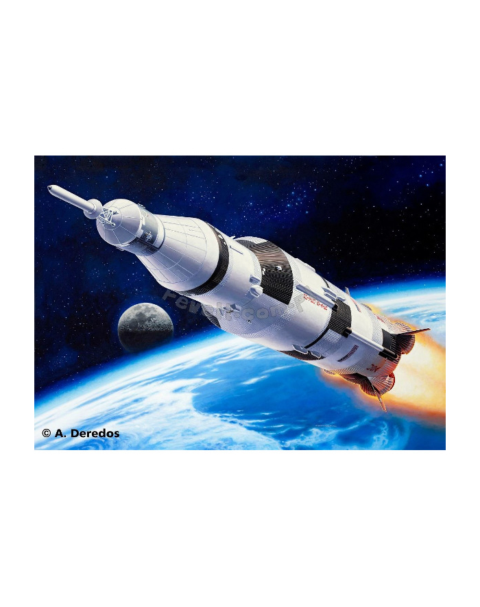 REVELL Rakieta Apollo Saturn V główny