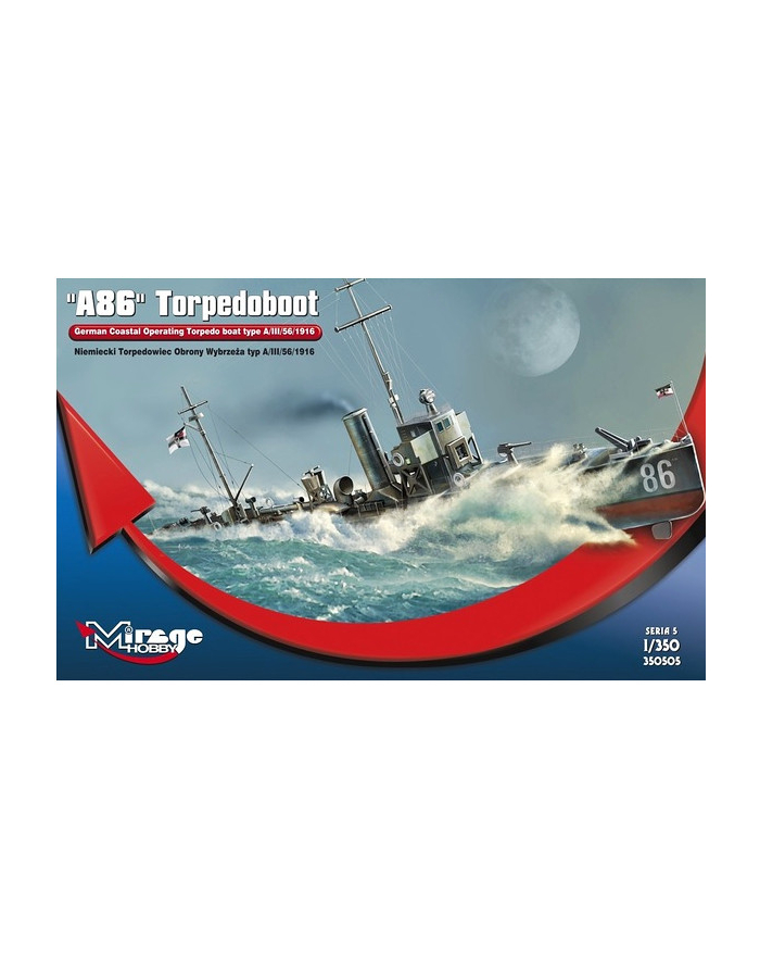 MIRAGE A86 Torpedowiec typ AIII561916 główny