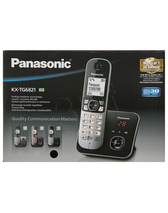 TELEFON PANASONIC KX-TG 6821PDB główny