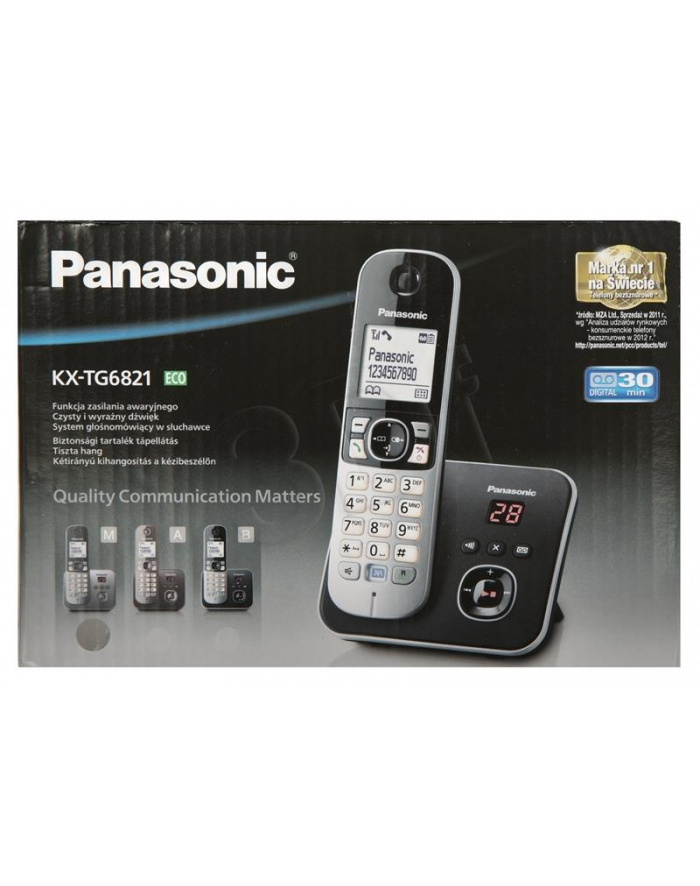 TELEFON PANASONIC KX-TG 6821PDM główny