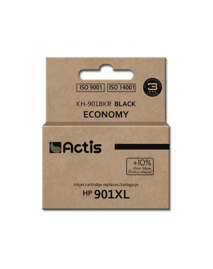 Actis KH-901BKR tusz czarny do drukarki HP (zamiennik HP 901XL CC654AE) główny