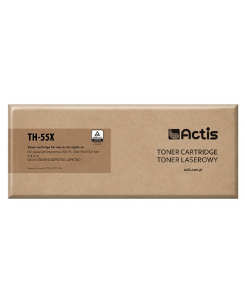 Actis toner HP CE255X LJ P3015     NEW 100%     TH-55X