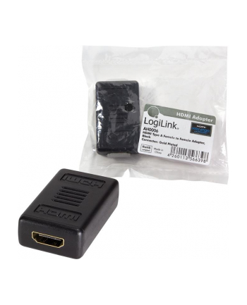 Adapter HDMI-HDMI 2xżeński - LogiLink