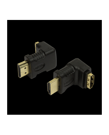 Adapter kątowy HDMI żeński - HDMI męski - LogiLink