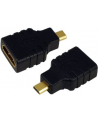 Adapter HDMI A żeński do Micro HDMI D męski - LogiLink - nr 10