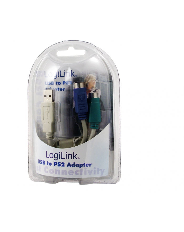 Adapter USB na 2x PS/2 - LogiLink główny