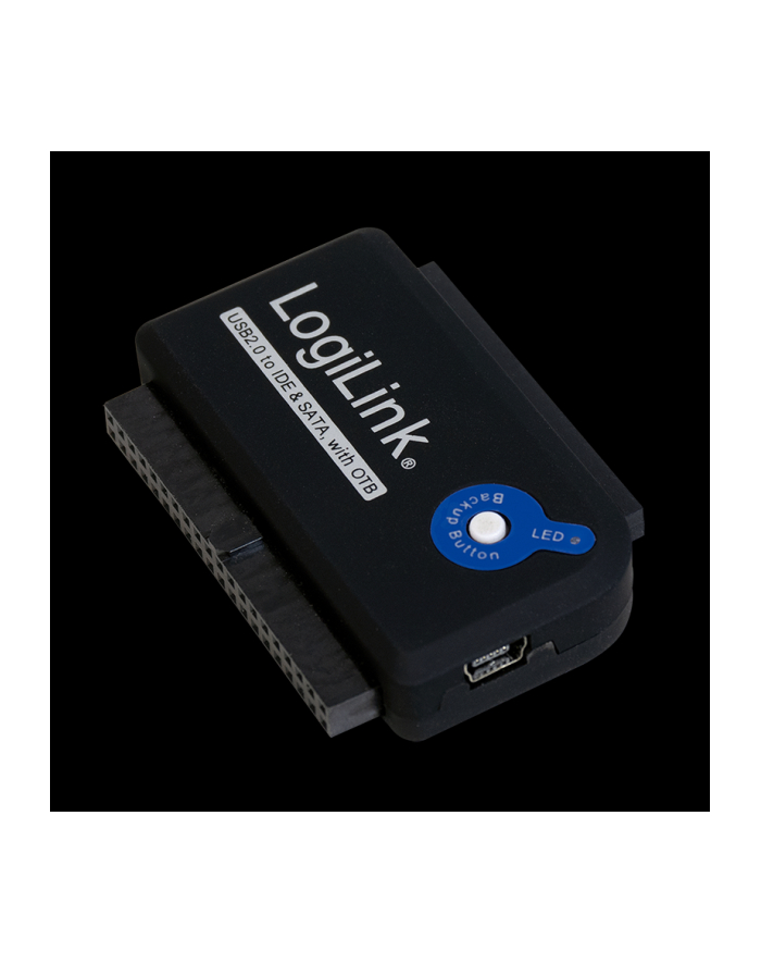 Adapter USB 2.0 na IDE + SATA, HDD 2,5'' i 3,5'' - LogiLink główny