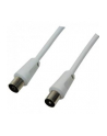Kabel antenowy, męski/żeński dł. 2,5m - LogiLink - nr 1