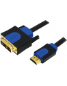 Kabel HDMI-DVI, dł. 2m - LogiLink - nr 2