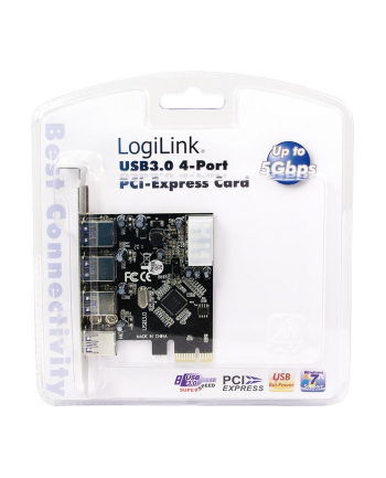 Karta PCI-Express 4xUSB3.0 - LogiLink
