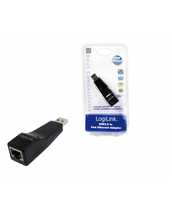 Adapter Fast Ethernet USB 2.0 do RJ45 - LogiLink