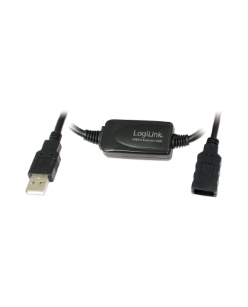 Kabel USB2.0 z aktywnym wzmacniaczem dł. 10m - LogiLink