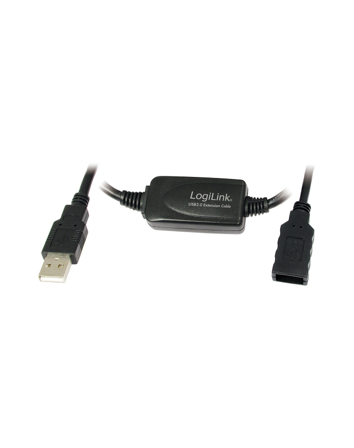 Kabel USB2.0 z aktywnym wzmacniaczem dł. 10m - LogiLink główny