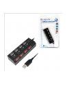 HUB USB 4-portowy z wyłącznikiem - LogiLink - nr 3