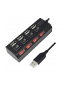 HUB USB 4-portowy z wyłącznikiem - LogiLink - nr 5