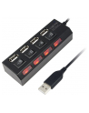 HUB USB 4-portowy z wyłącznikiem - LogiLink - nr 7