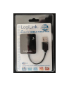 HUB USB 4 portowy ''Smile'' czarny - LogiLink - nr 13
