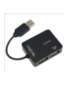 HUB USB 4 portowy ''Smile'' czarny - LogiLink - nr 2