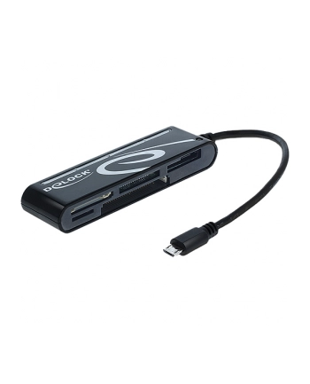 Delock czytnik kart Micro USB OTG z 6 gniazdami