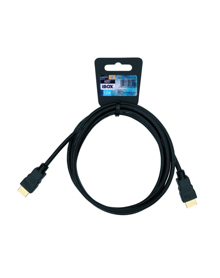 KABEL HDMI I-BOX FULLHD HD01 1 5M 1.4V 13C+1 główny