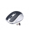 Gembird bezprzewodowa mysz optyczna MUSW-102, 1600 DPI, nano USB, czarno-srebrna - nr 11
