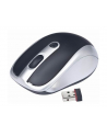 Gembird bezprzewodowa mysz optyczna MUSW-102, 1600 DPI, nano USB, czarno-srebrna - nr 3