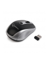 Gembird bezprzewodowa mysz optyczna MUSW-102, 1600 DPI, nano USB, czarno-srebrna - nr 4