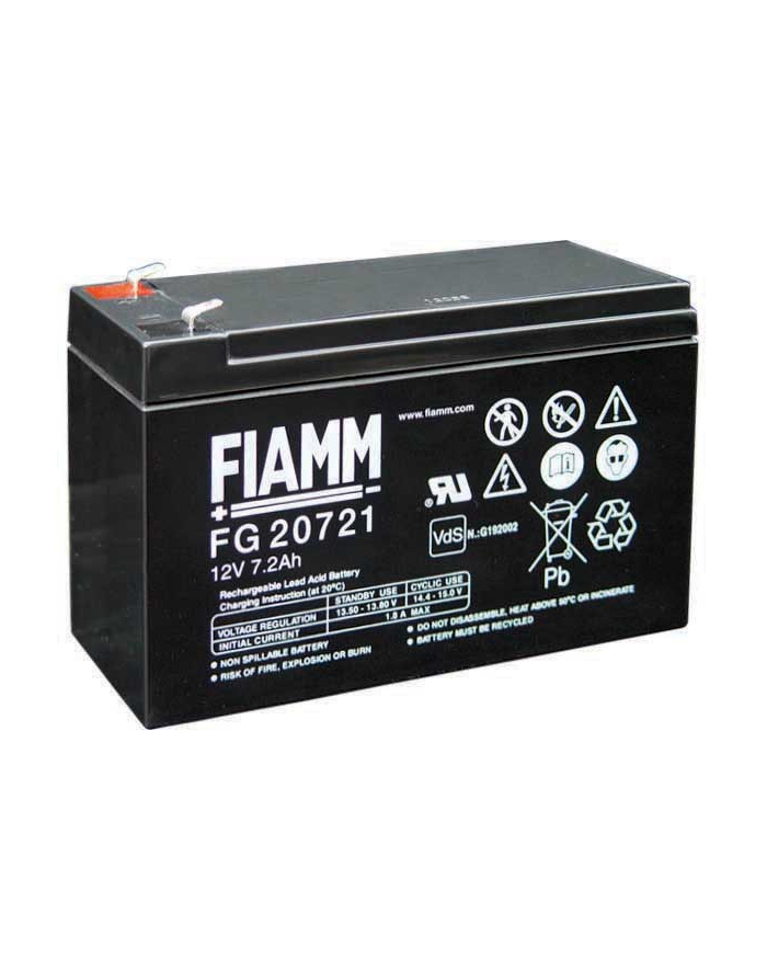 CYBER POWER Baterie - Fiamm FG20721 (12V/7,2Ah - Faston 187) główny