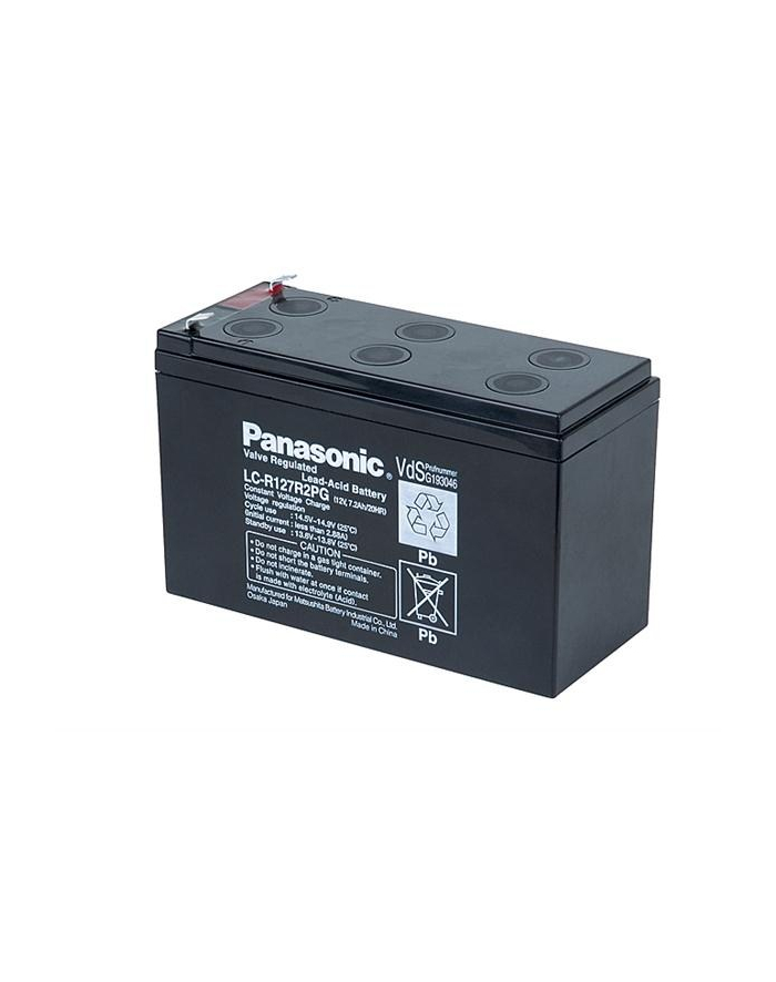 Baterie - Panasonic LC-R127R2PG1 (12V/7,2Ah - Faston 250) główny