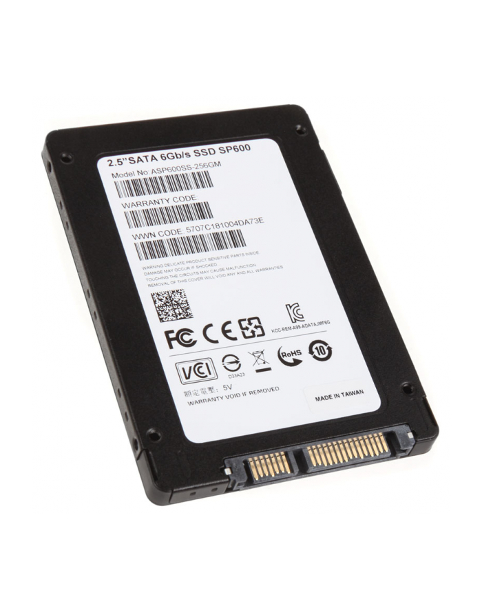 A-DATA ADATA SSD 256GB Premier Pro SP600 2,5'' SATA III 6Gb/s 7mm główny