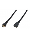 Przedłużacz HDMI Ethernet 1.4 GOLD 3m czarny ASSMANN - nr 1