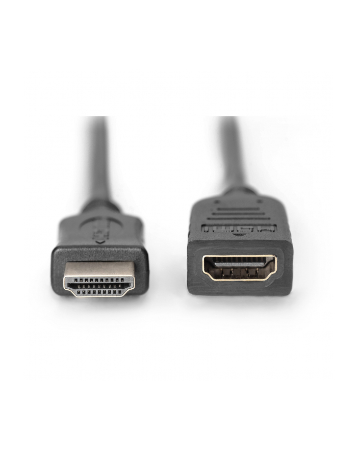 Przedłużacz HDMI Ethernet 1.4 GOLD 5m czarny ASSMANN główny