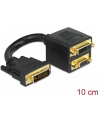 ADAPTER DVI-I (M)(24+5)->DVI-I(F)(24+1)+VGA(15F) DELOCK - nr 10