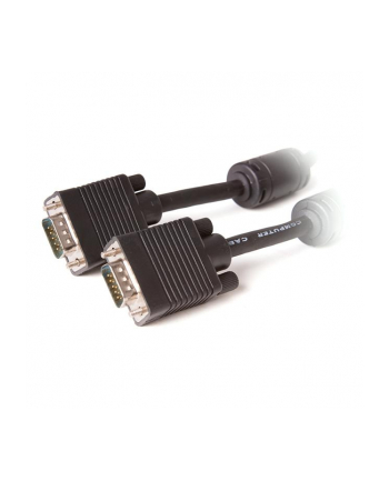 Kabel VGA M-M 1.8m BASIC.LNK (2*ferryt, 3*ekran, miedź)