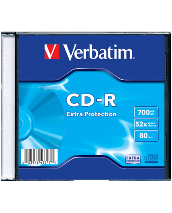 Dysk CD-R VERBATIM EP 52x Slim 200 szt nr 1
