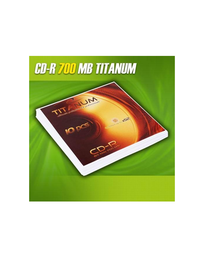 CD-R TITANUM 56x 700MB (Koperta 10) główny