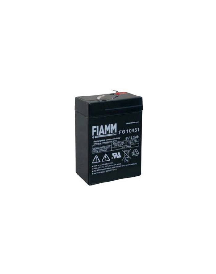 CYBER POWER Baterie - Fiamm FG10451 (6V/4,5Ah - Faston 187) główny