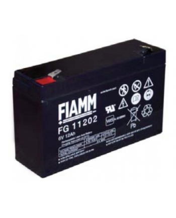 CYBER POWER Baterie - Fiamm FG11202 (6V/12,0Ah - Faston 250)
