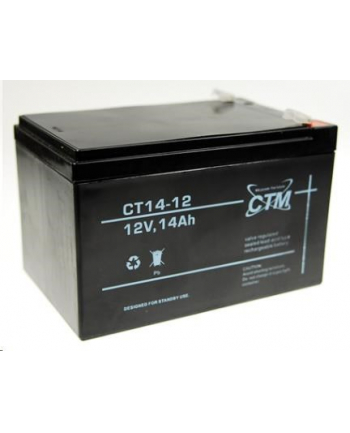 CYBER POWER Baterie - CTM CT 12-14 (12V/14Ah - Faston 250)