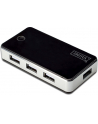 Hub USB 2.0 7-portowy, aktywny, czarny, DIGITUS - nr 20