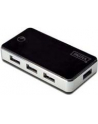 Hub USB 2.0 7-portowy, aktywny, czarny, DIGITUS - nr 24